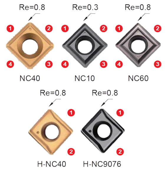 n9mt11t3ct Nine9 Wendeschneidplatten N9MT11T3CT