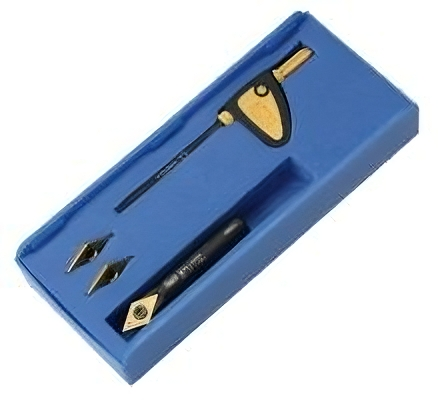 Nine9 Gravier-Set 45° inkl. 3 Wendeplatten Nine9 Gravier-Set 45° inkl. 3 Wendeplatten