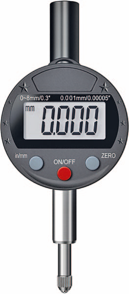 Digital-Klein-Messuhr 8 mm Ablesung 0,001 mm Digital-Klein-Messuhr 8 mm Ablesung 0,001 mm